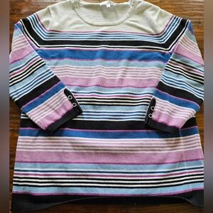 Northern Reflections Sweater 3/4 sleeve size medium